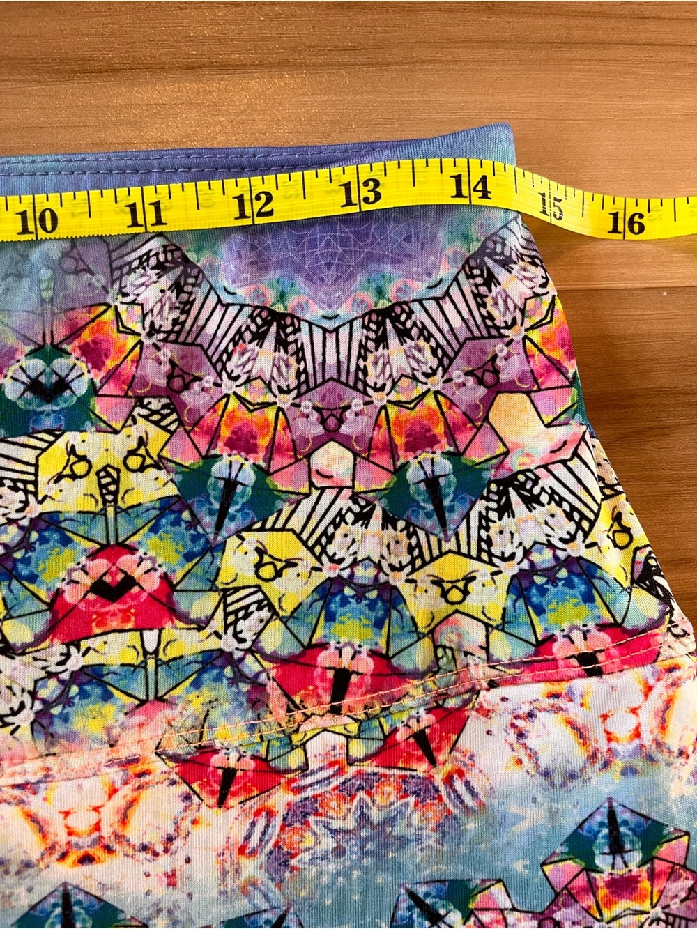 Lucky in Love Skort Womens Medium M 8-10 Colorful Tiered Golf Tennis Pickleball - Picture 4 of 7